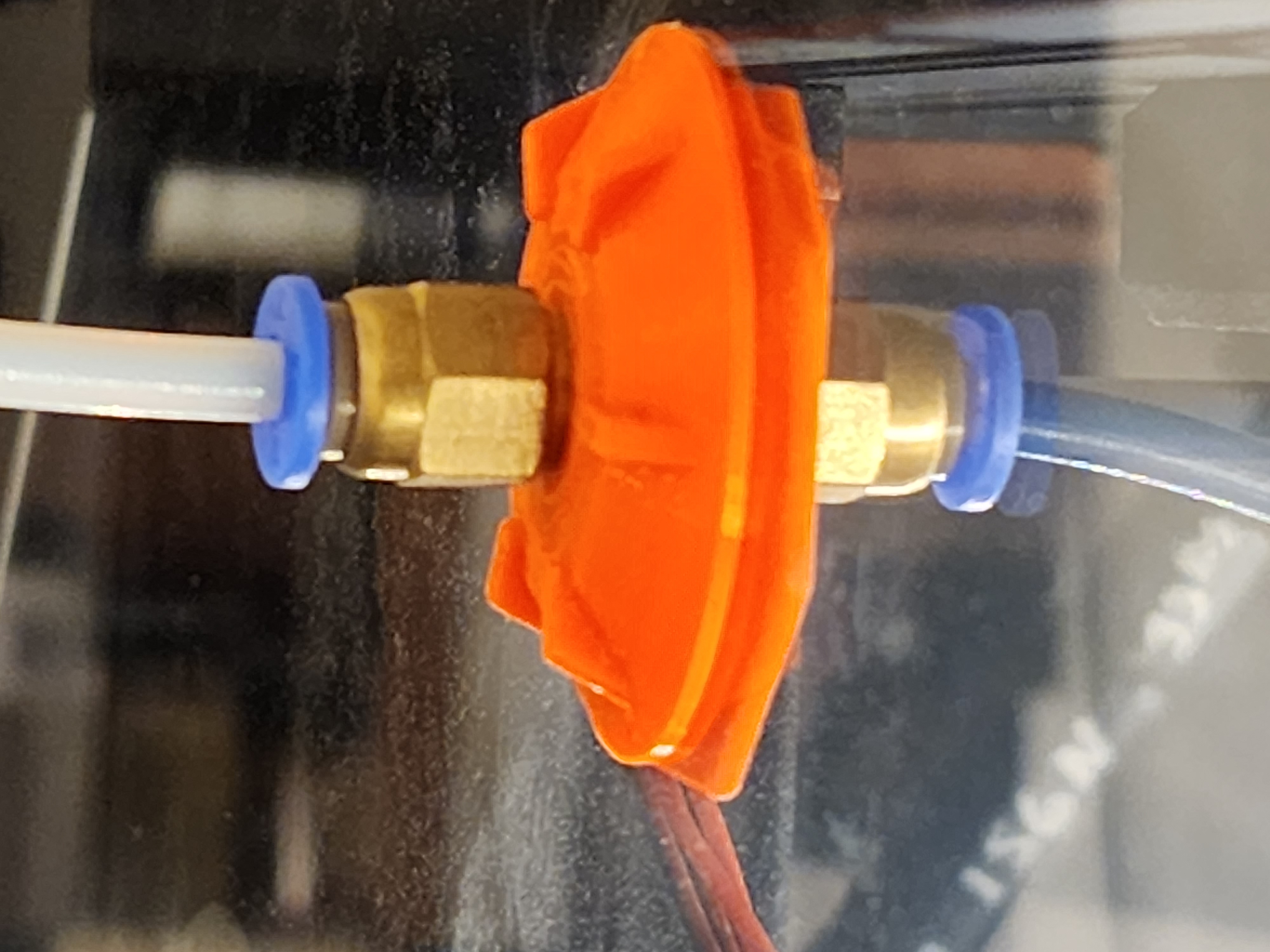 Filament Passthrough for PTFE tubing