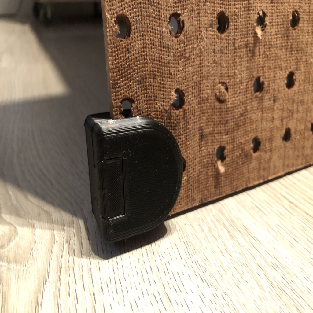 Peg Board Bracket wall mount spacer by SmarThuis Download free STL