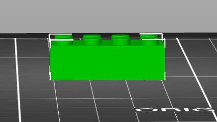 Lego building block