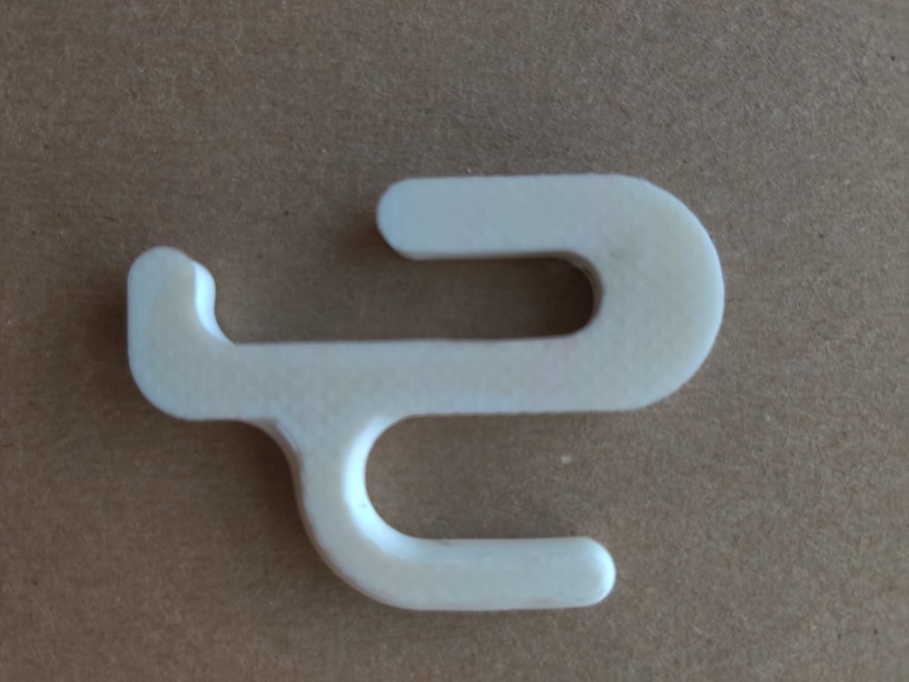 Clip On Hook 5mm for 1" Wire Rack Shelf by brass_ring Download free