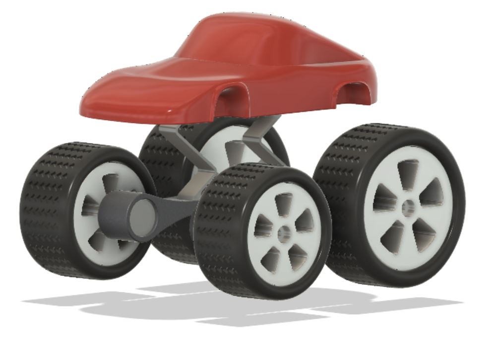 Fab offroad car by FabNera Download free STL model