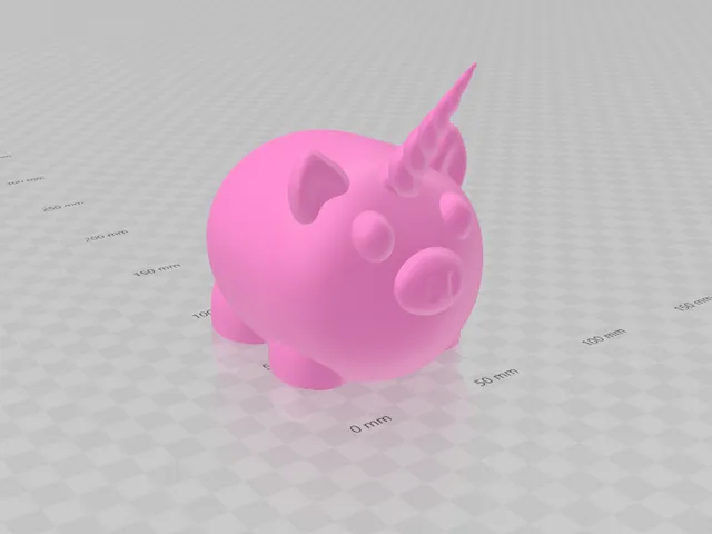 cochon licorne