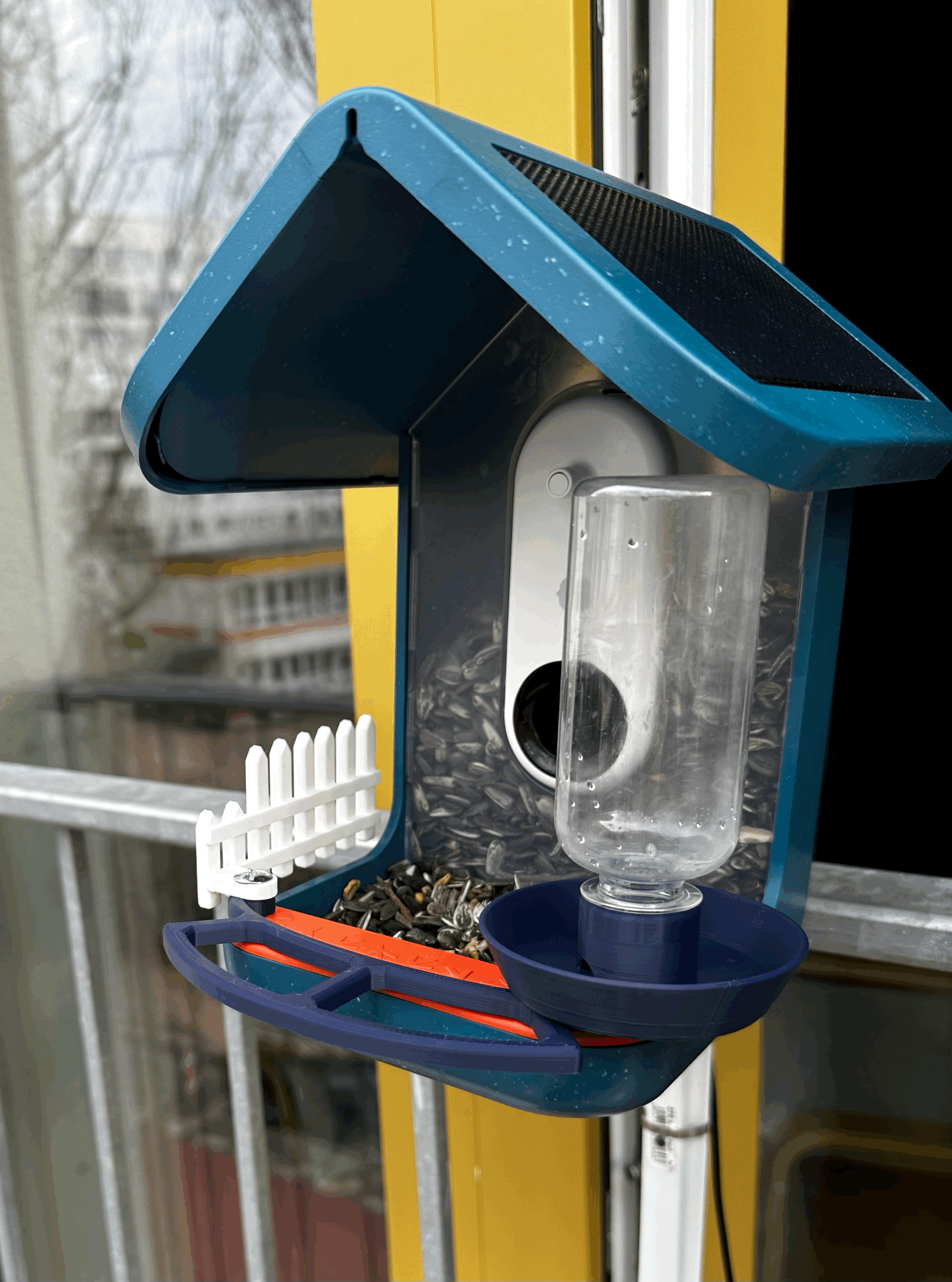 Bird Buddy Accessories - Perches, Bird Bath, Humming bird Feeder holders  par BiggBadaBoom, Téléchargez gratuitement un modèle STL