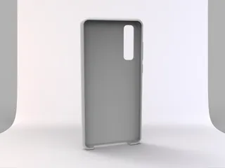 Cover Yoedge Per Huawei P30 Lite Con Motivo 3D Babbo Natale - Custodia In Silicone TPU Morbida Antiurto