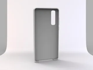Cover Yoedge Per Huawei P30 Lite Con Motivo 3D Babbo Natale - Custodia In Silicone TPU Morbida Antiurto