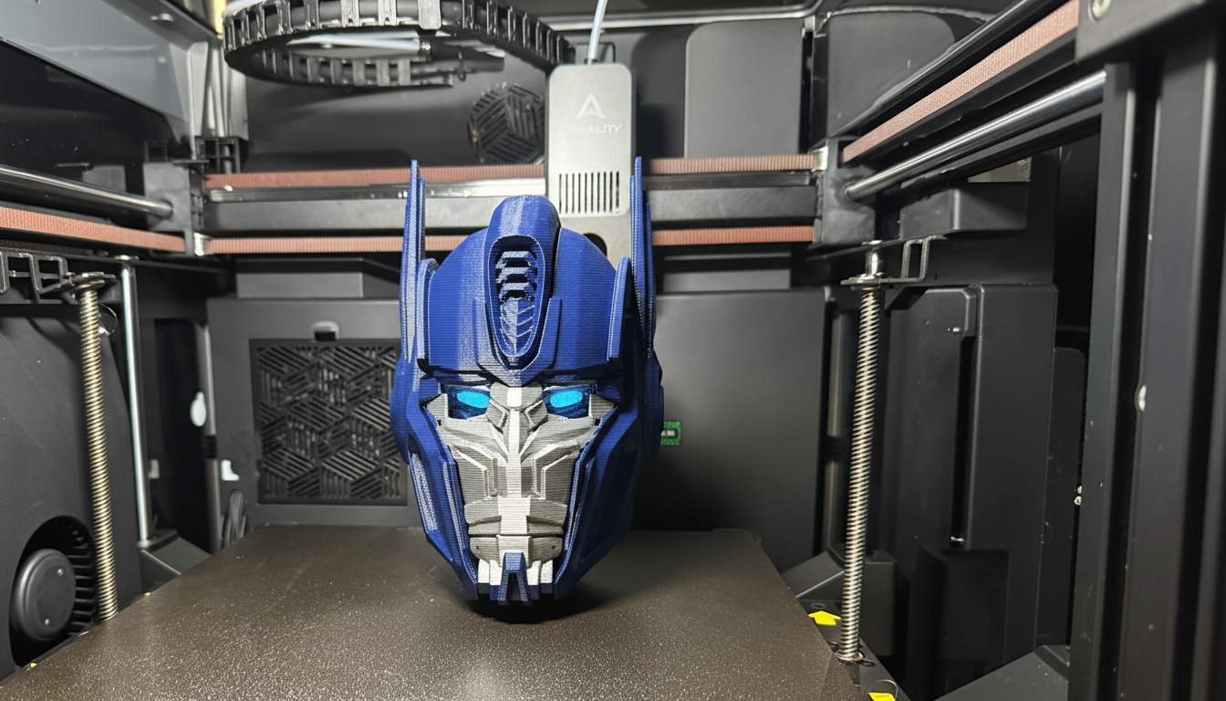 Optimus Prime Helmet - Iconic Autobot Leader