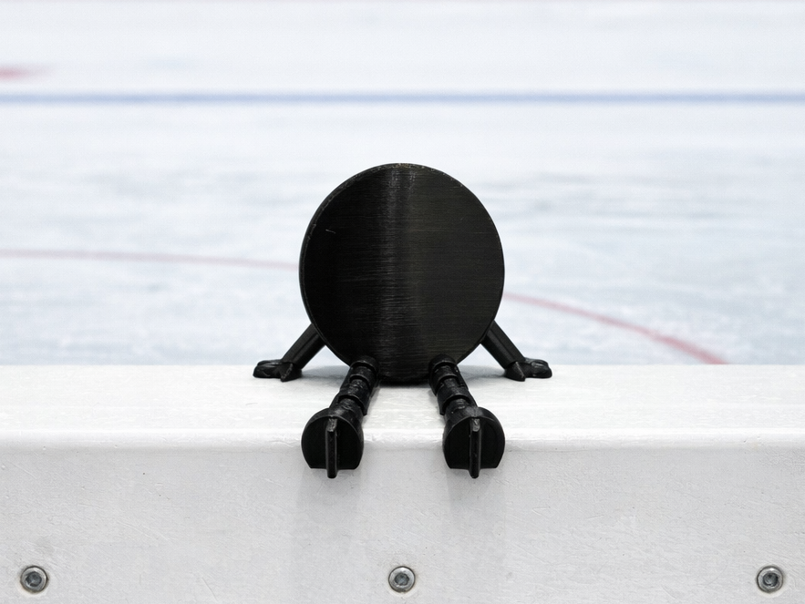 Flexi Hockey Puck Buddy (add logo or text in slicer)