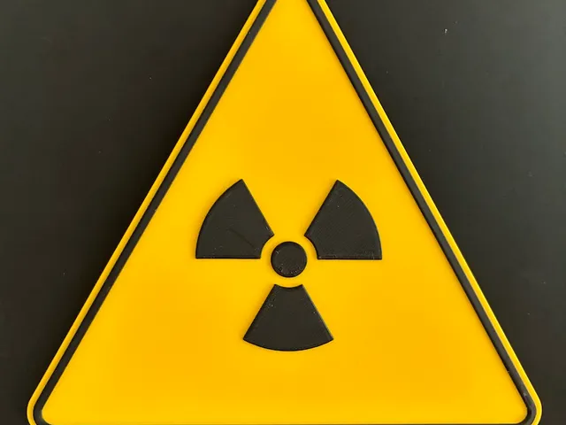 Radiation Hazard Warning Sign