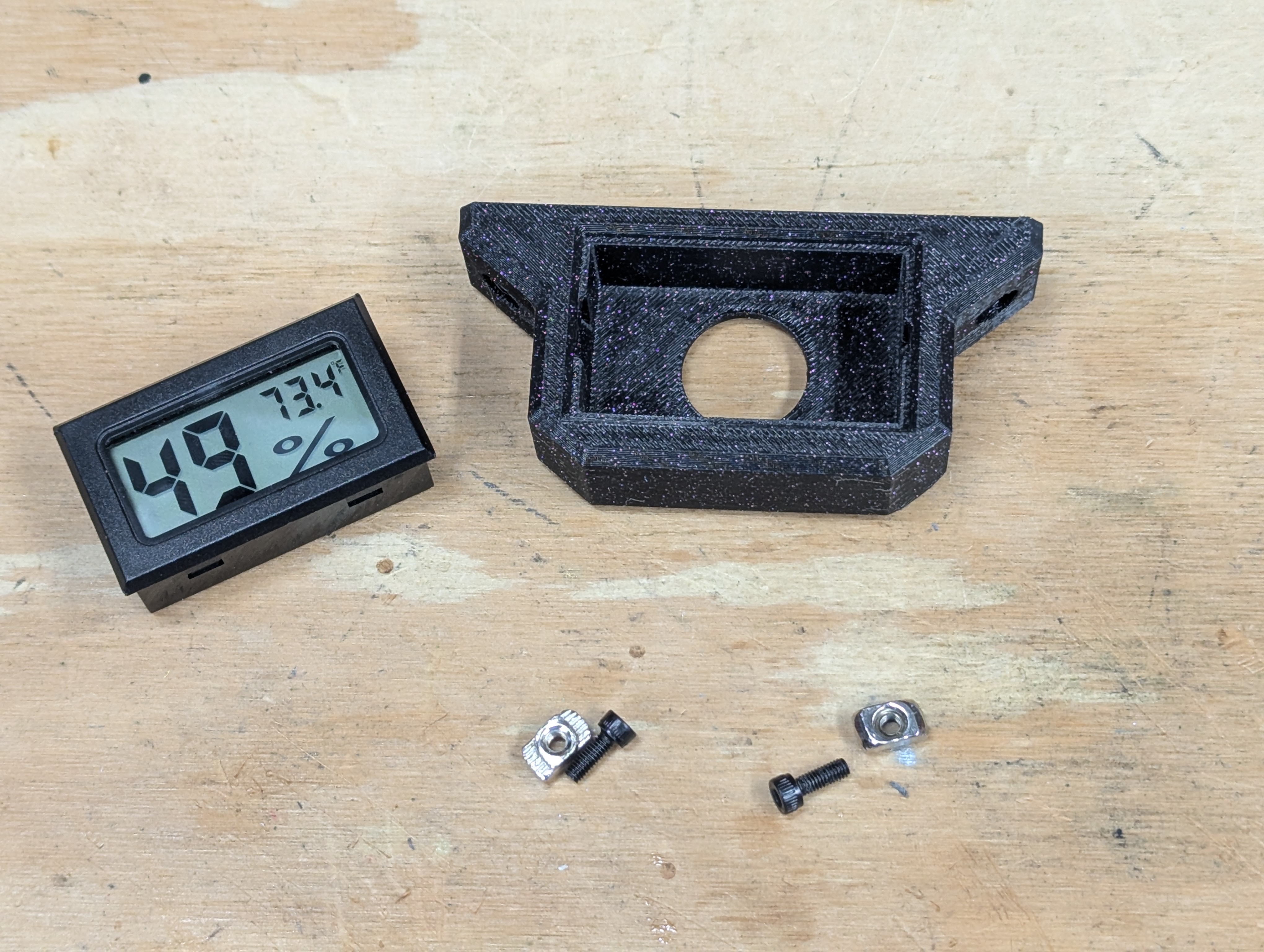 Miniatura 3 do modelo 3D Box Turtle Hygrometer Mount