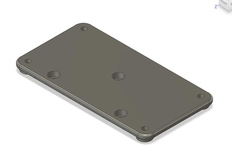 Plate Mount for Evotech Tail Tidy