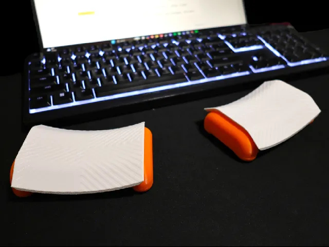 Ergonomic Gliding Wrist Rests