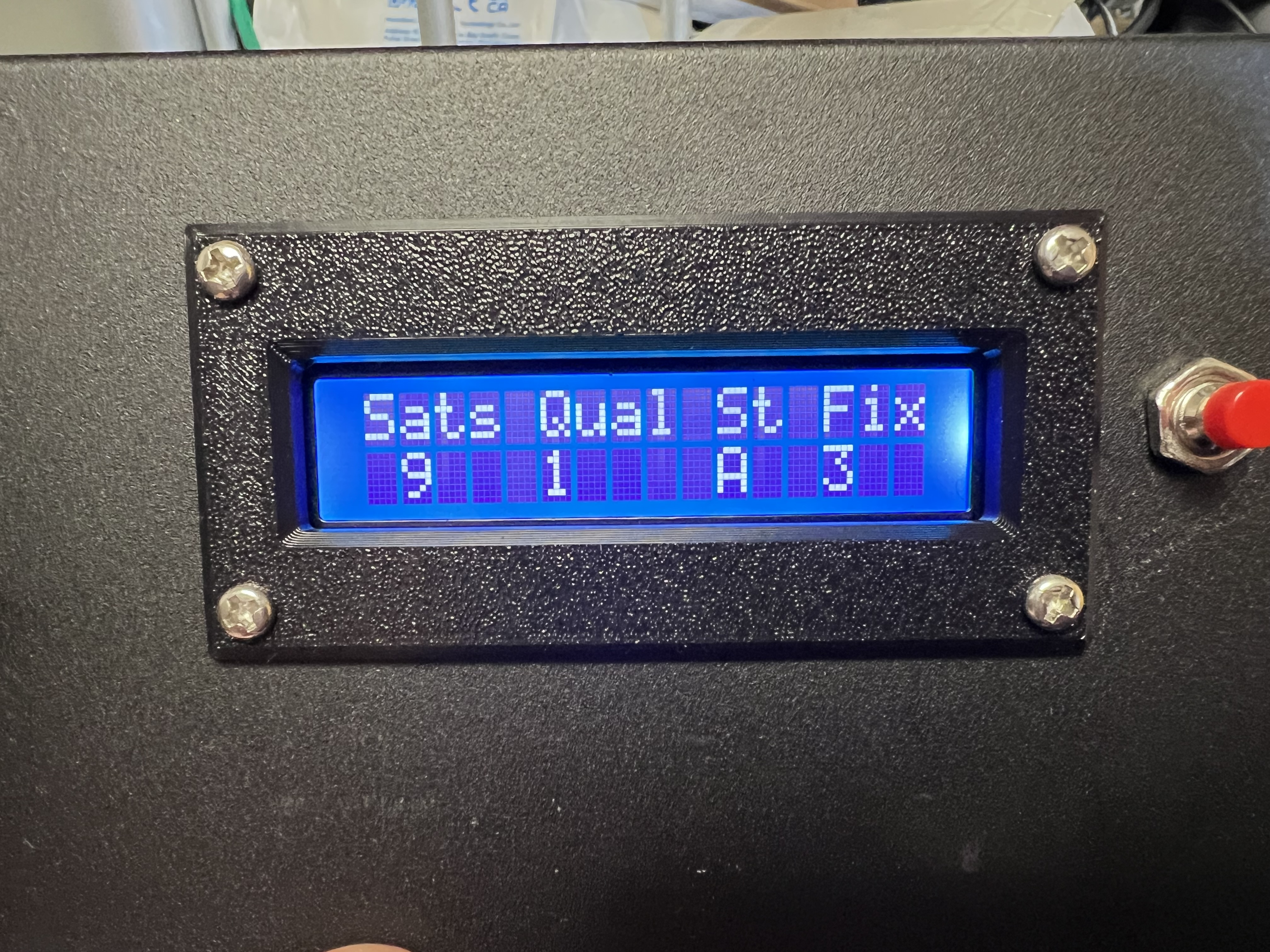 Front Panel Bezel for 16x2 LCD module
