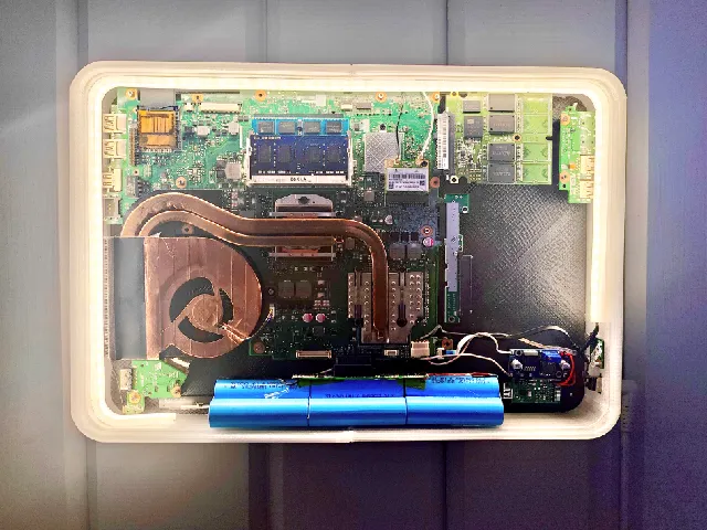 Case for laptops parts (Asus n56vb motherboard)