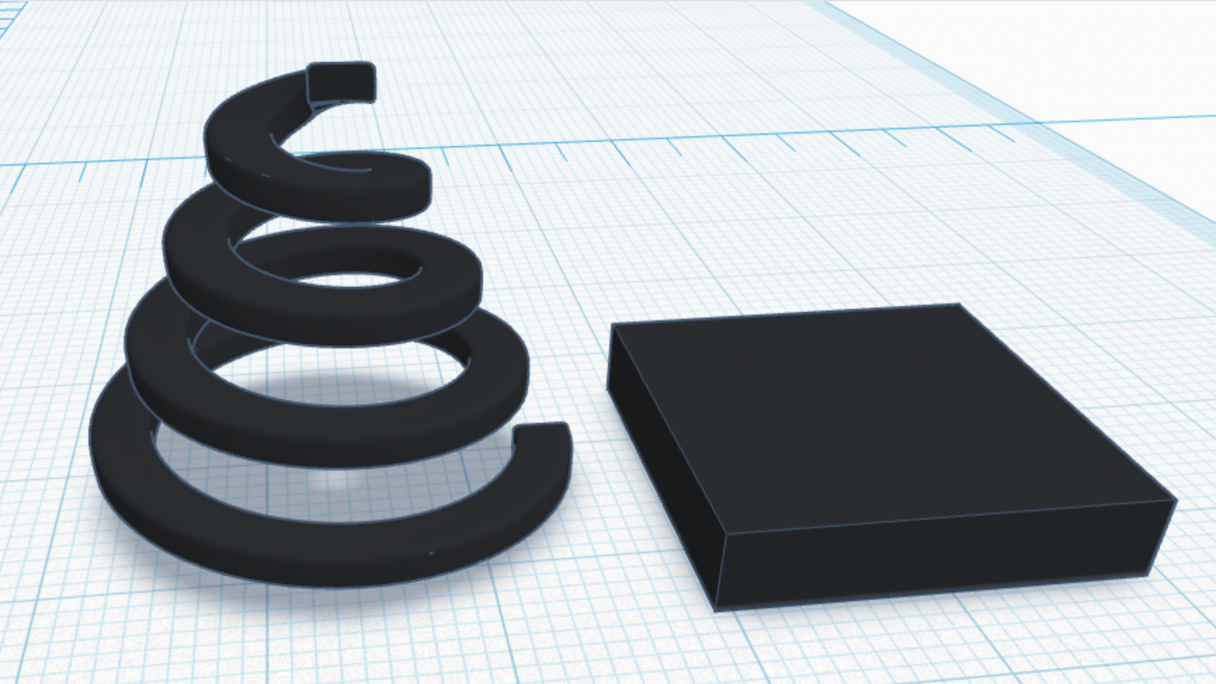 Spiral Helix with Base.
