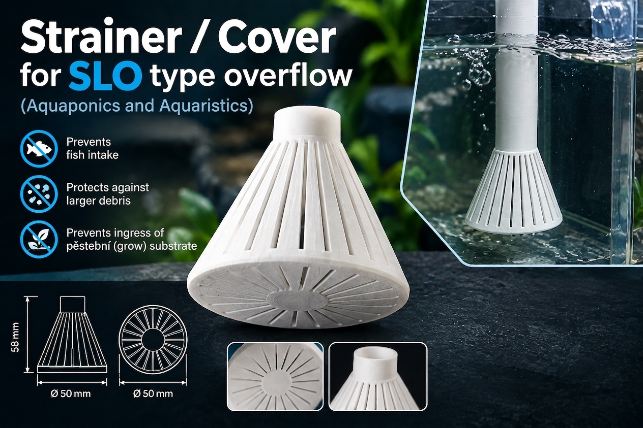 Aquaponics Aquarium SLO - Sítko Akvaponie
