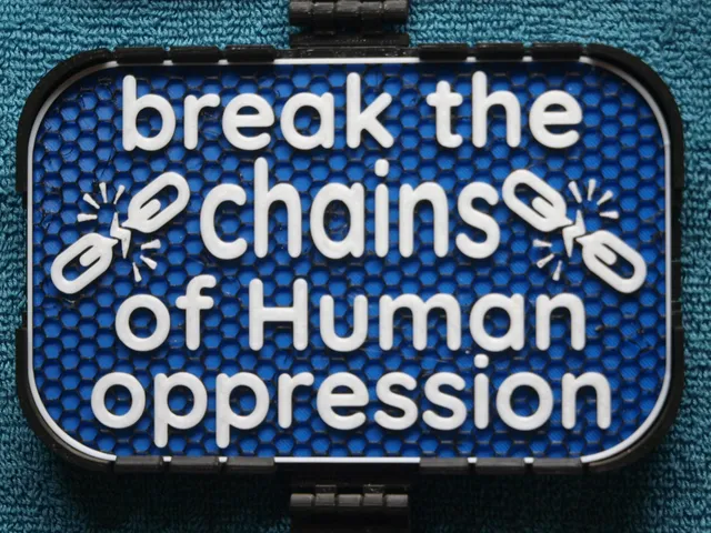 Break the Chains sign