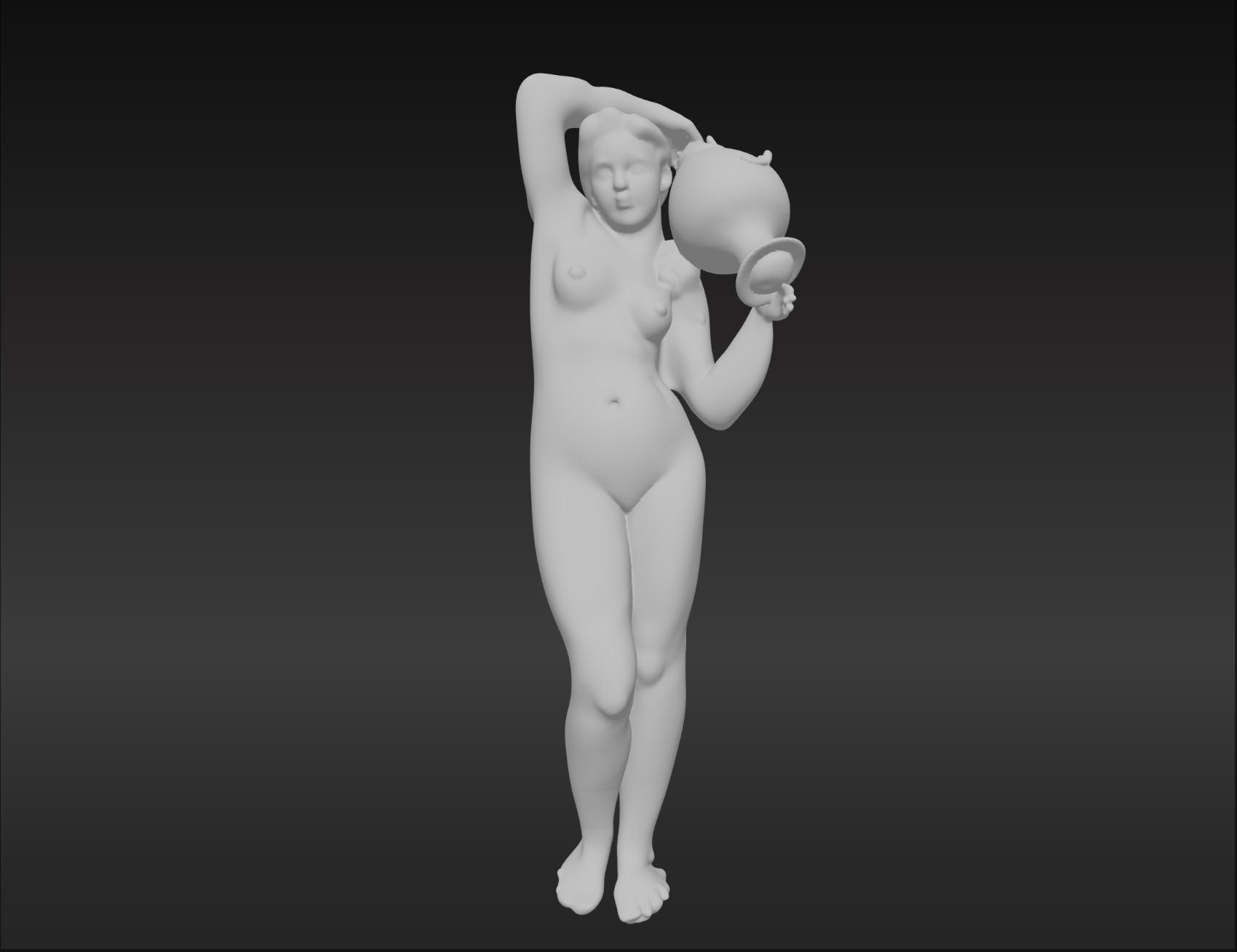 World famous painting sculpture  - The Source