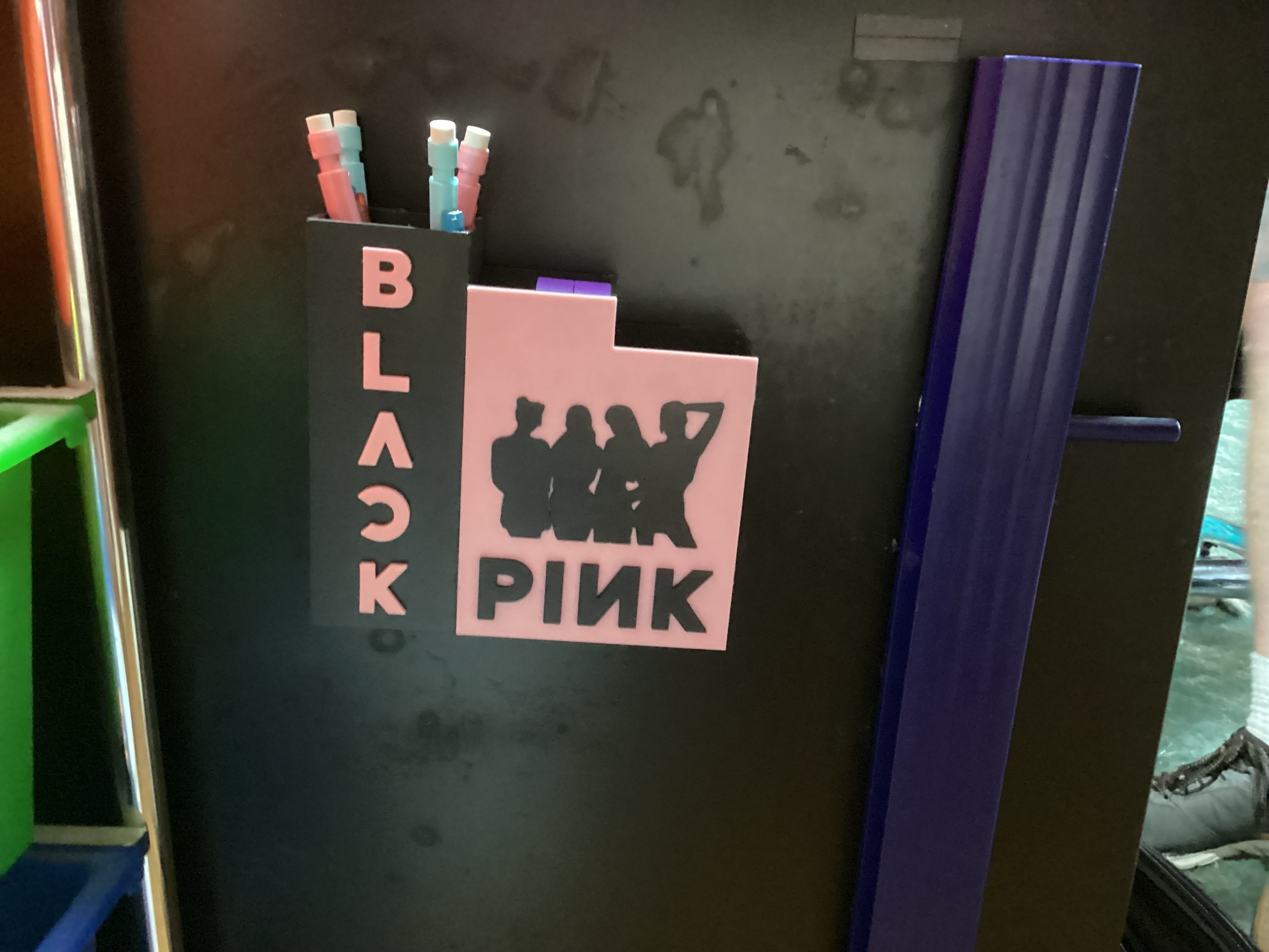 BLACKPINK Pencil holder/ pen cup holder magnetic