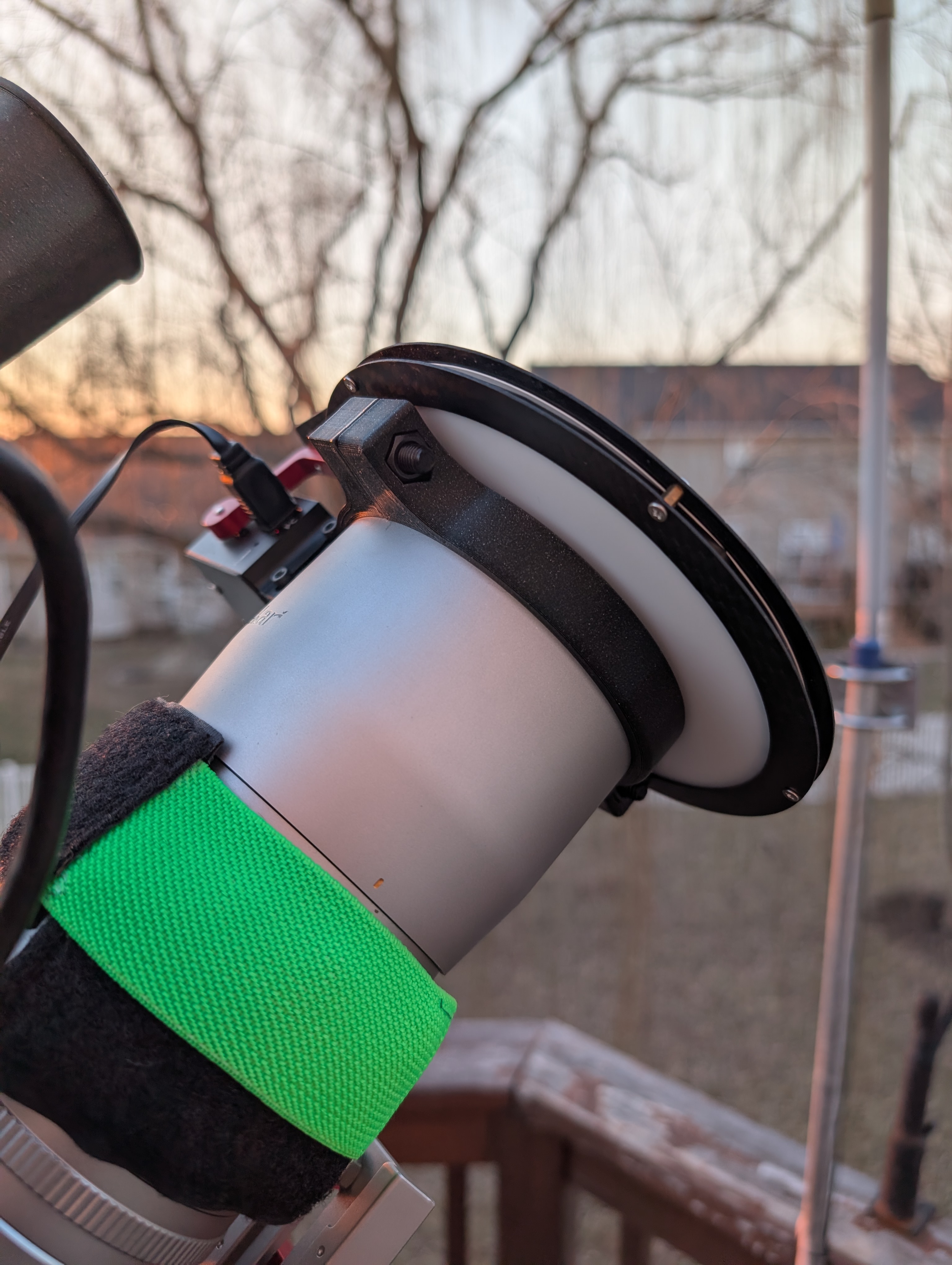 Wanderer Astro Flat Panel V4-EC 125mm Askar SQA55 mount
