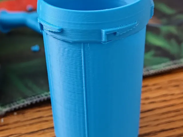 CVS pill bottle with locking mechanism
