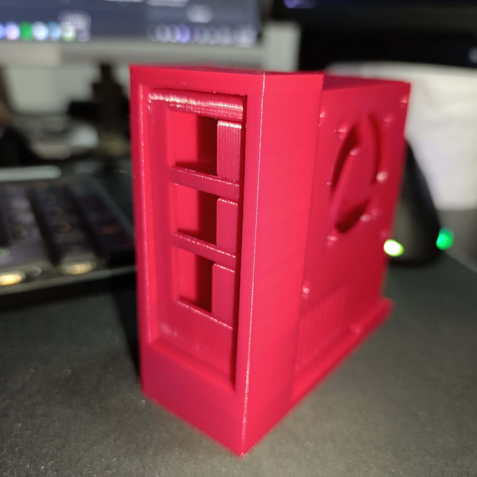 Ender 3 S1 Frame Mount for Raspberry Pi 4 Case (Fan + XL4015) 3D model