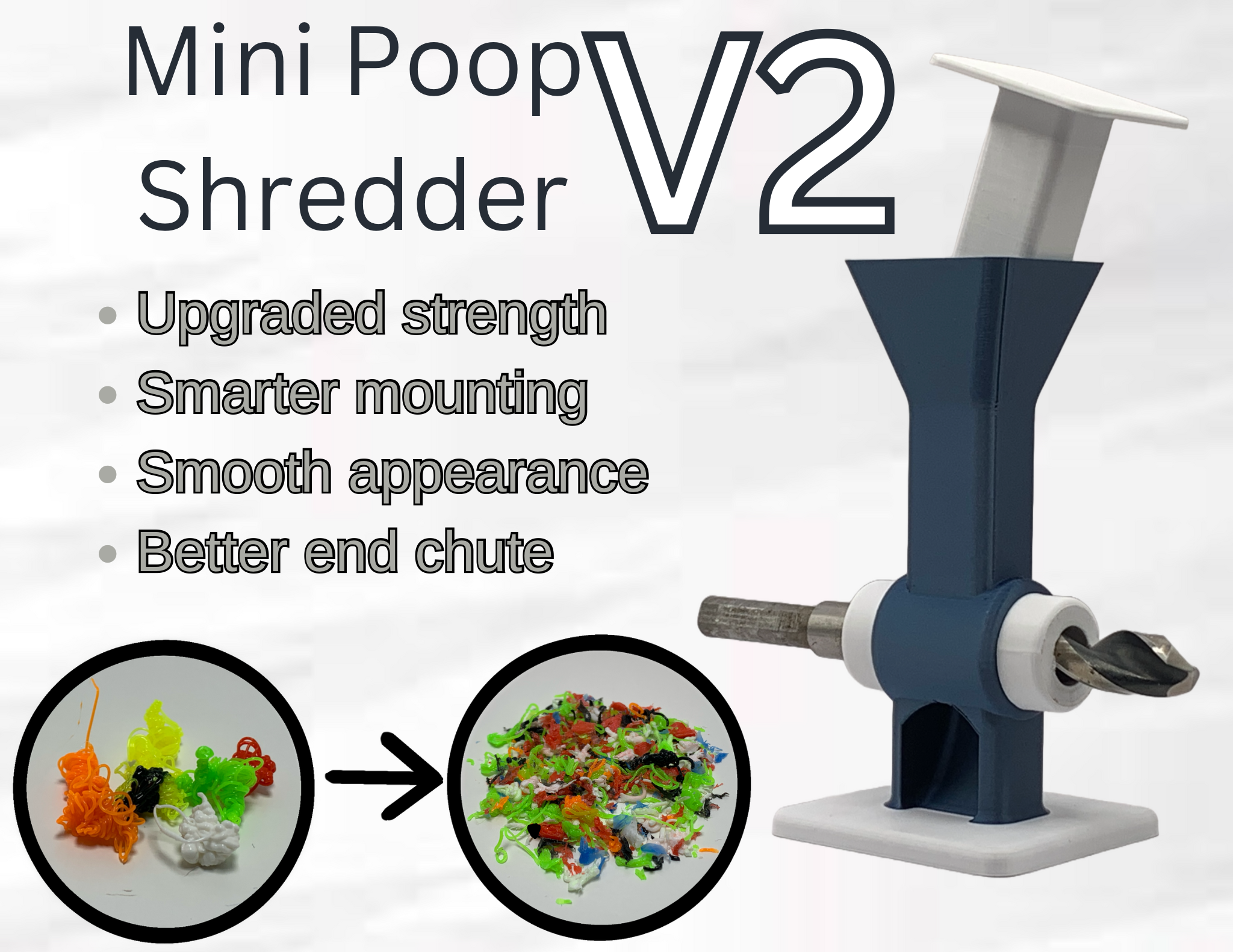 Mini Poop Shredder V2