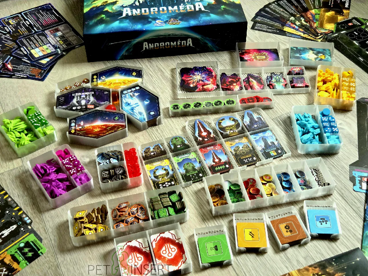 Andromeda＇s Edge retail insert by PET Insert | Download STL model