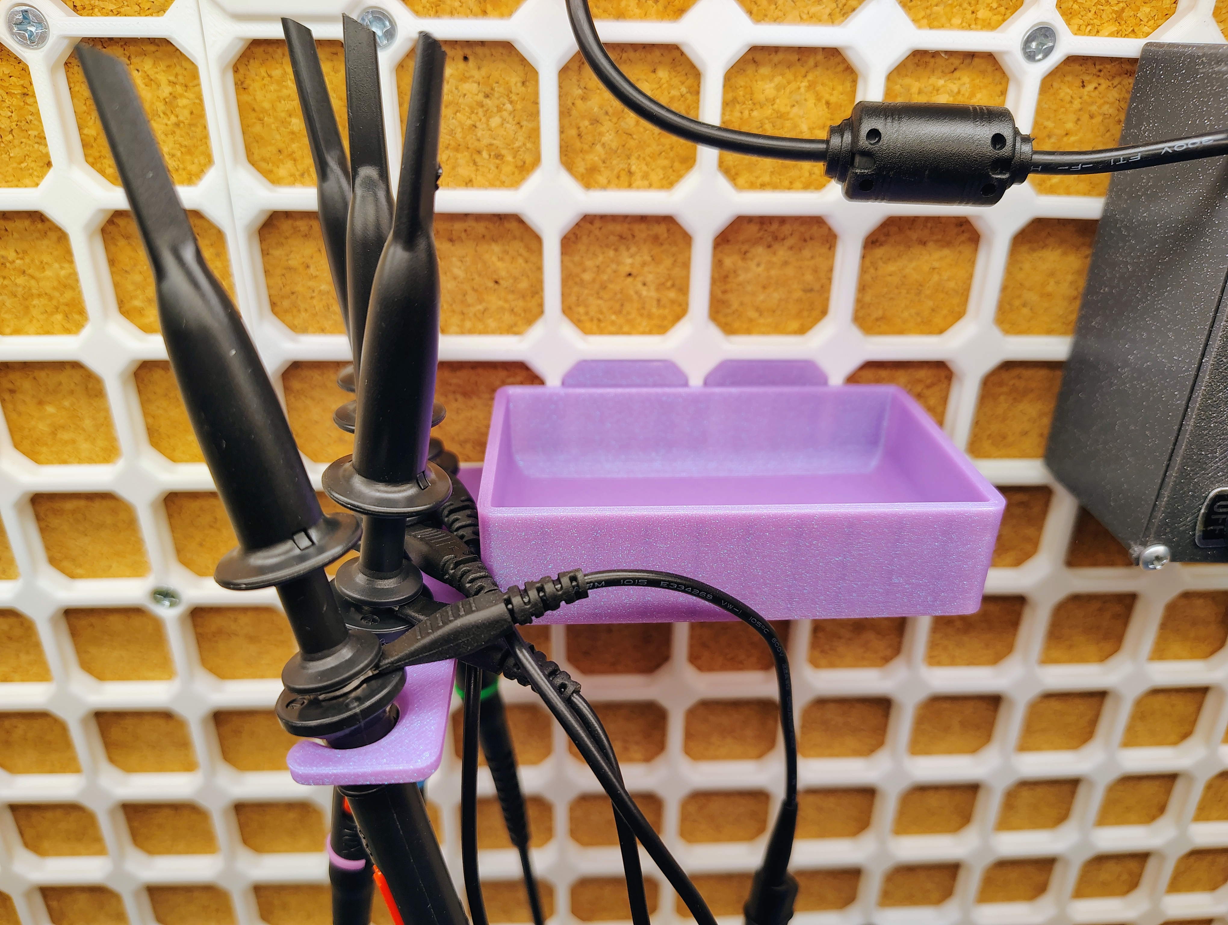 openGrid Oscilloscope Probe Holder and Tray