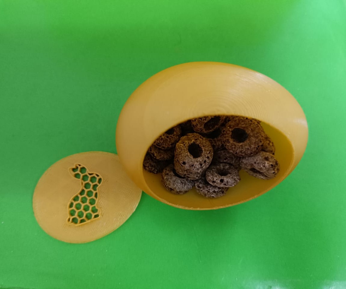 egg shaped container