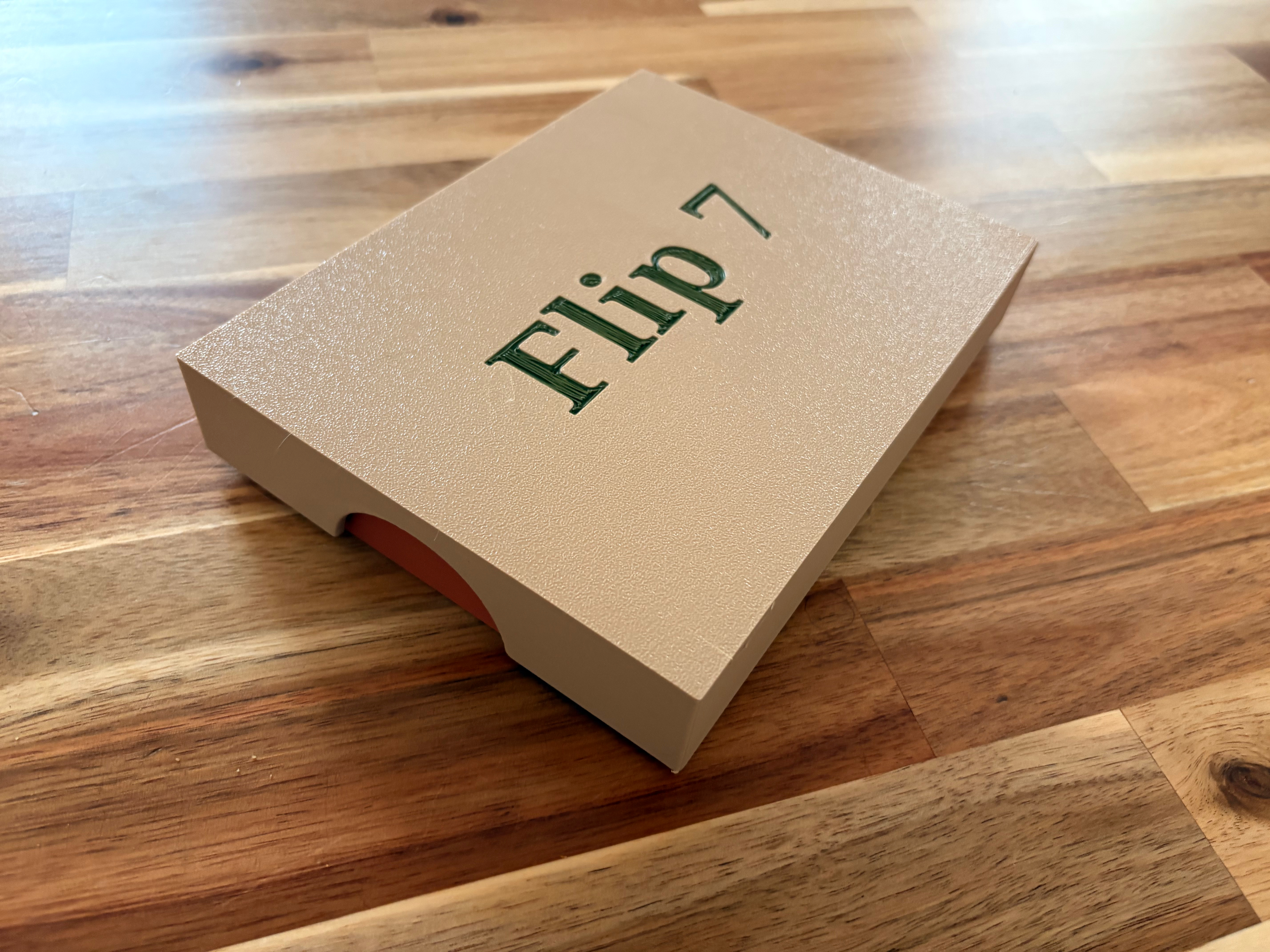 Box for Flip 7 Card Game