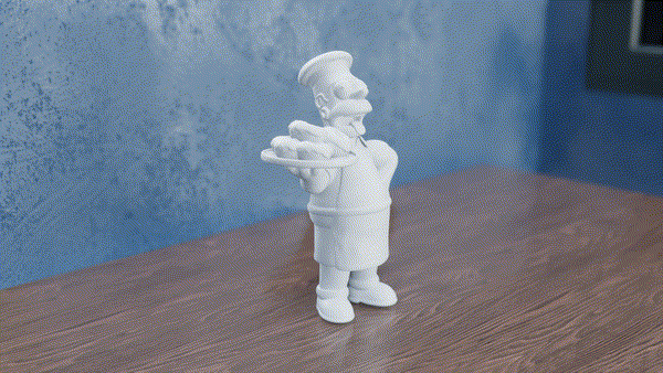 Chef Homer Simpson — miniatura 3