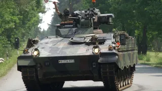Marder IFV, DF105, and Marder ROLAND