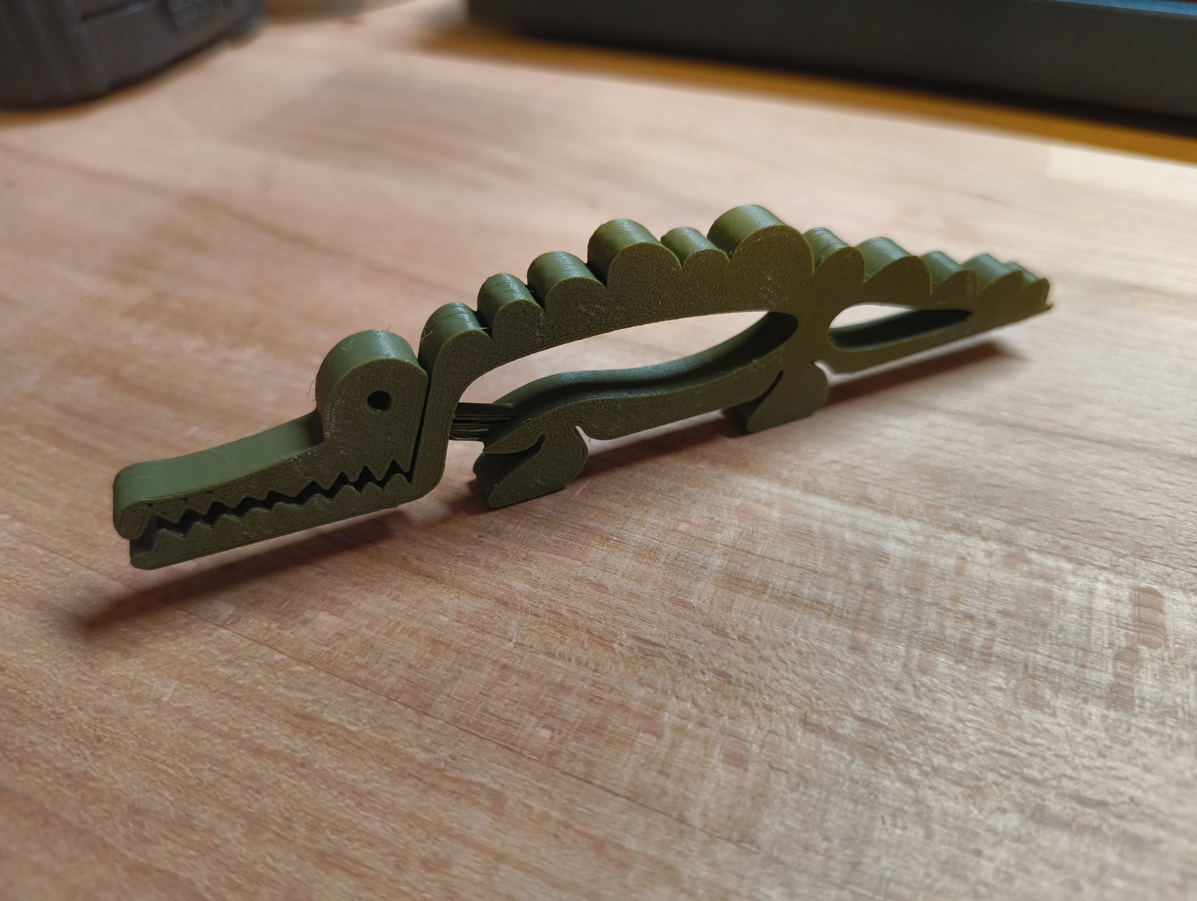 CUTE CROCODILE CLIP — miniatura 3
