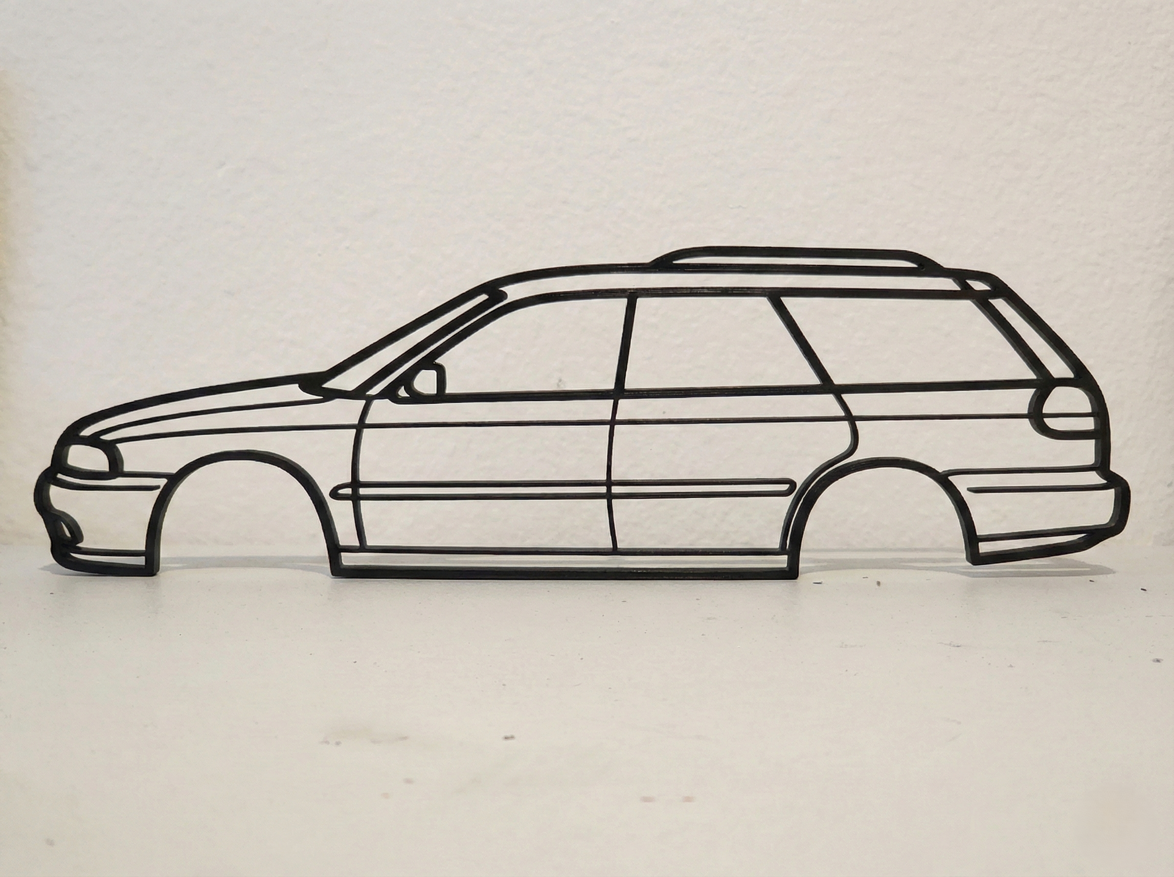 Subaru Legacy Wagon 2nd Gen Wall Art