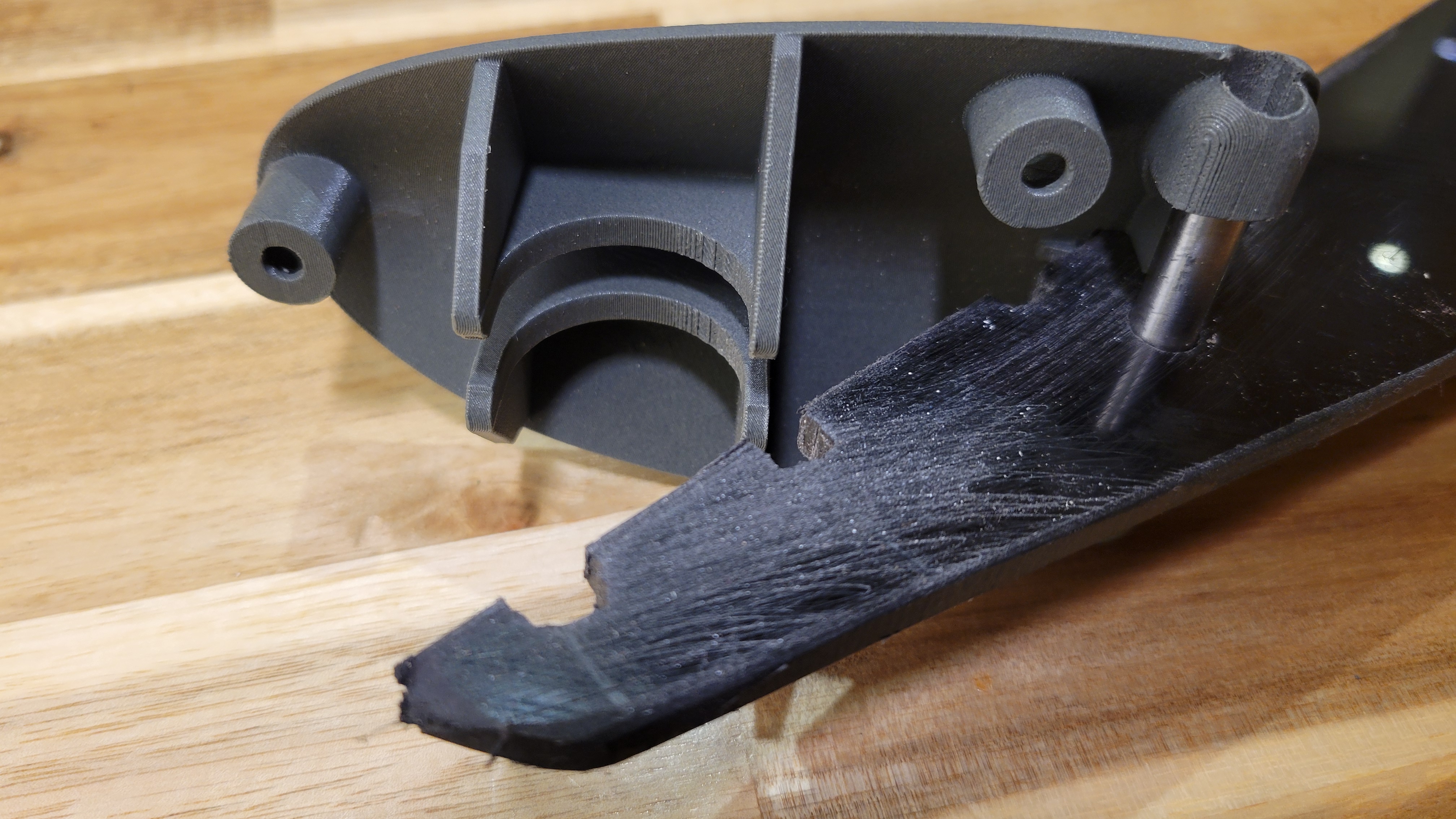 Skeg Holder - Pelican Pursuit 14 3D model