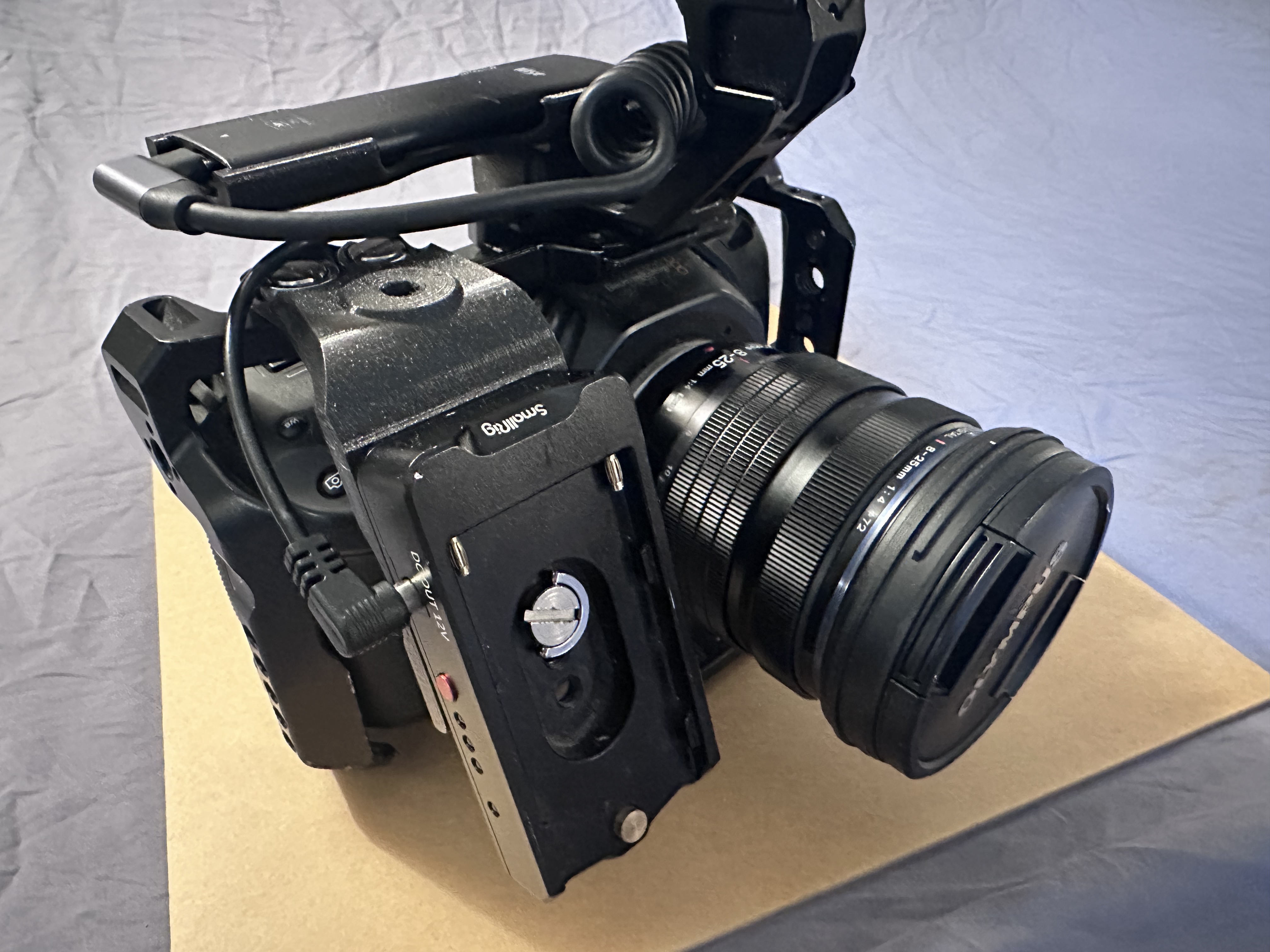 BMPCC SmallRig Cage Battery Bracket