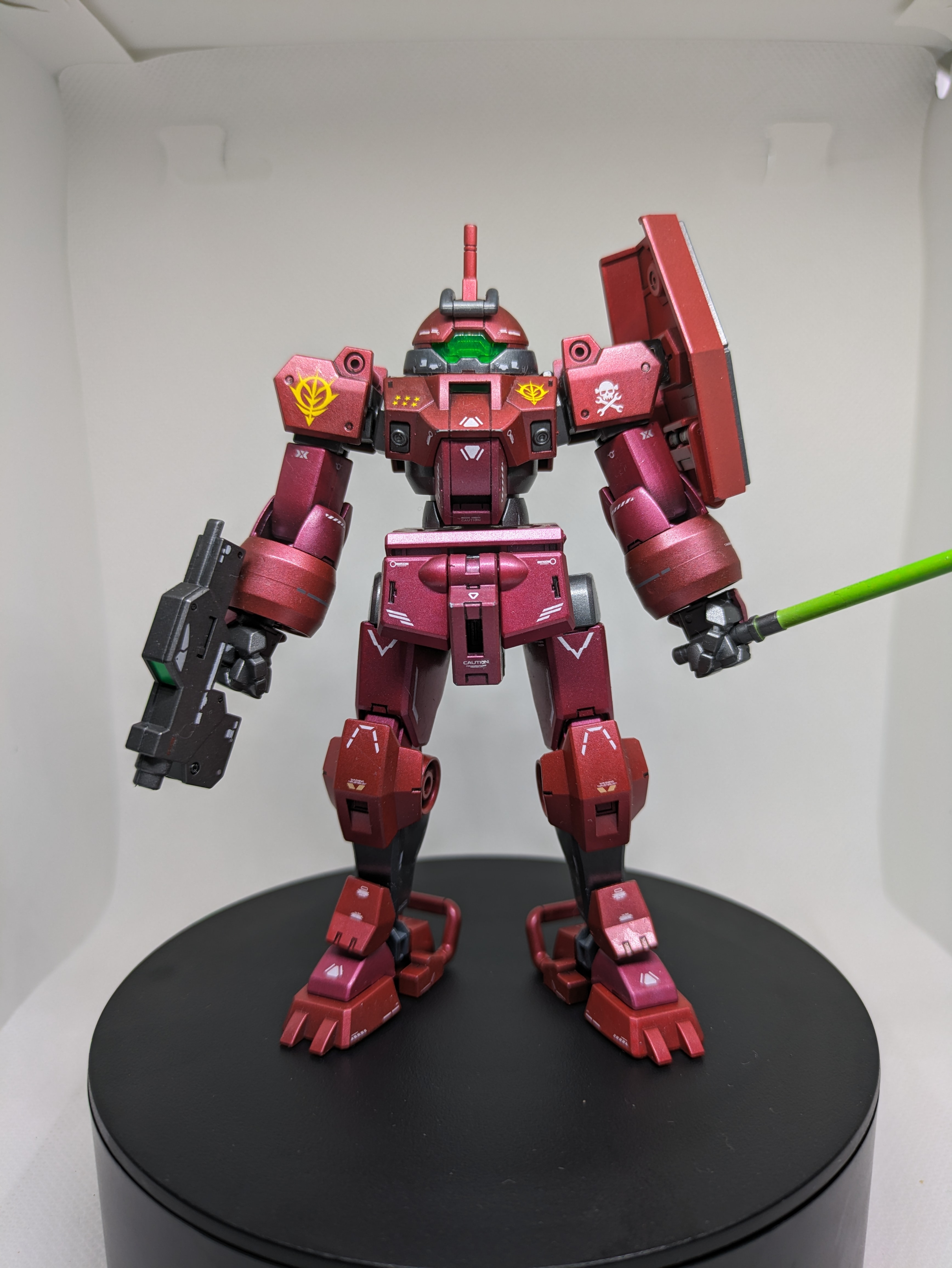 HG Gundam HGTWFM 1/144 Demi Trainer custom shield adapter