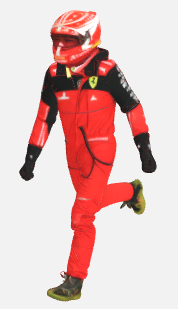 Charles Leclerc - scale figure (1:43)