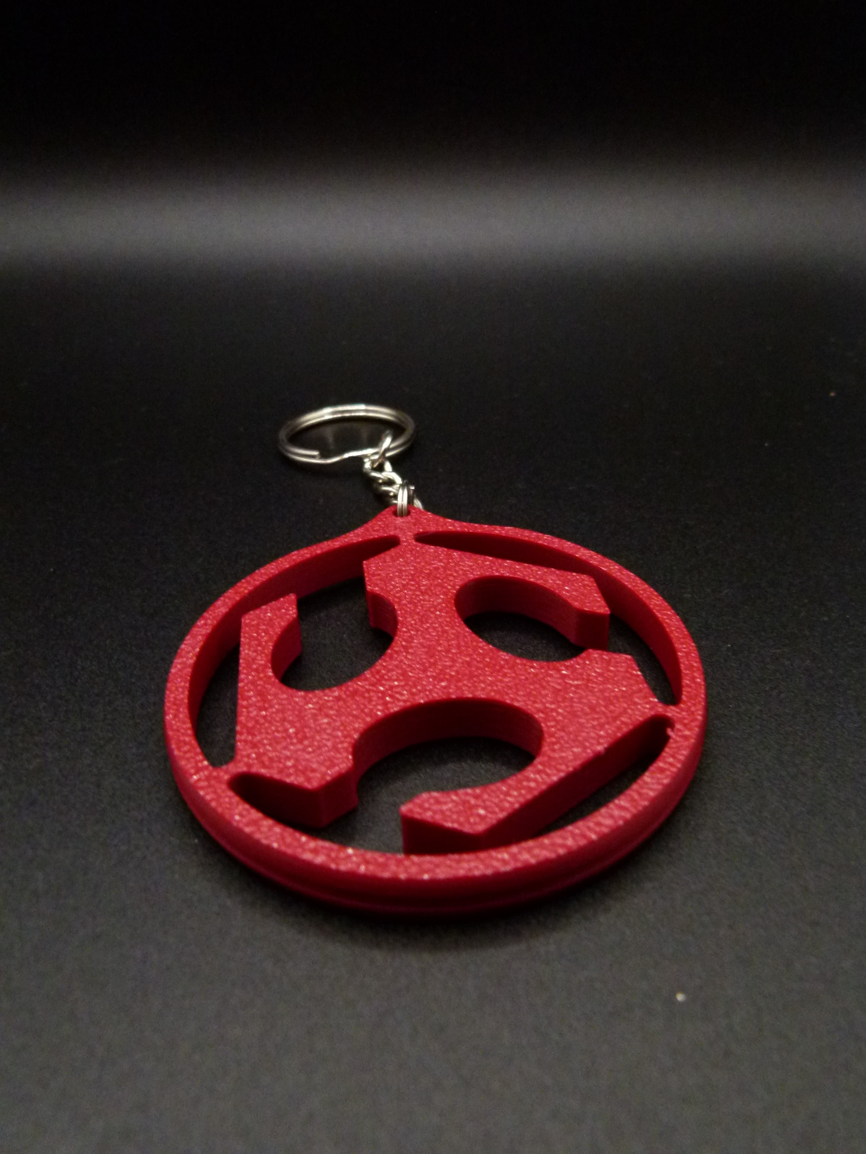Miniatura 3 do modelo 3D FabLab Keyring