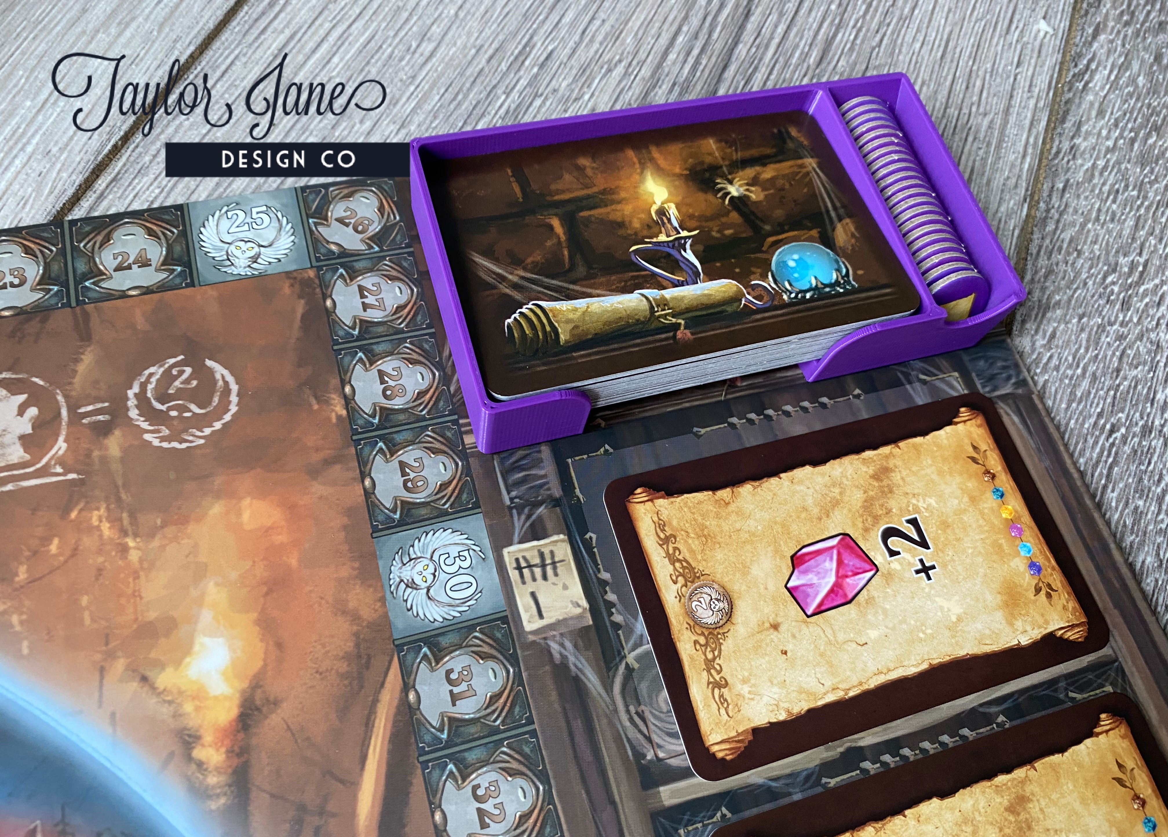 Miniatura 5 do modelo 3D Witchstone Compatible Board Game Insert