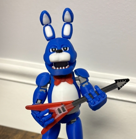 Bonnie Dummy 13 FNAF 1 Action Figure articulated