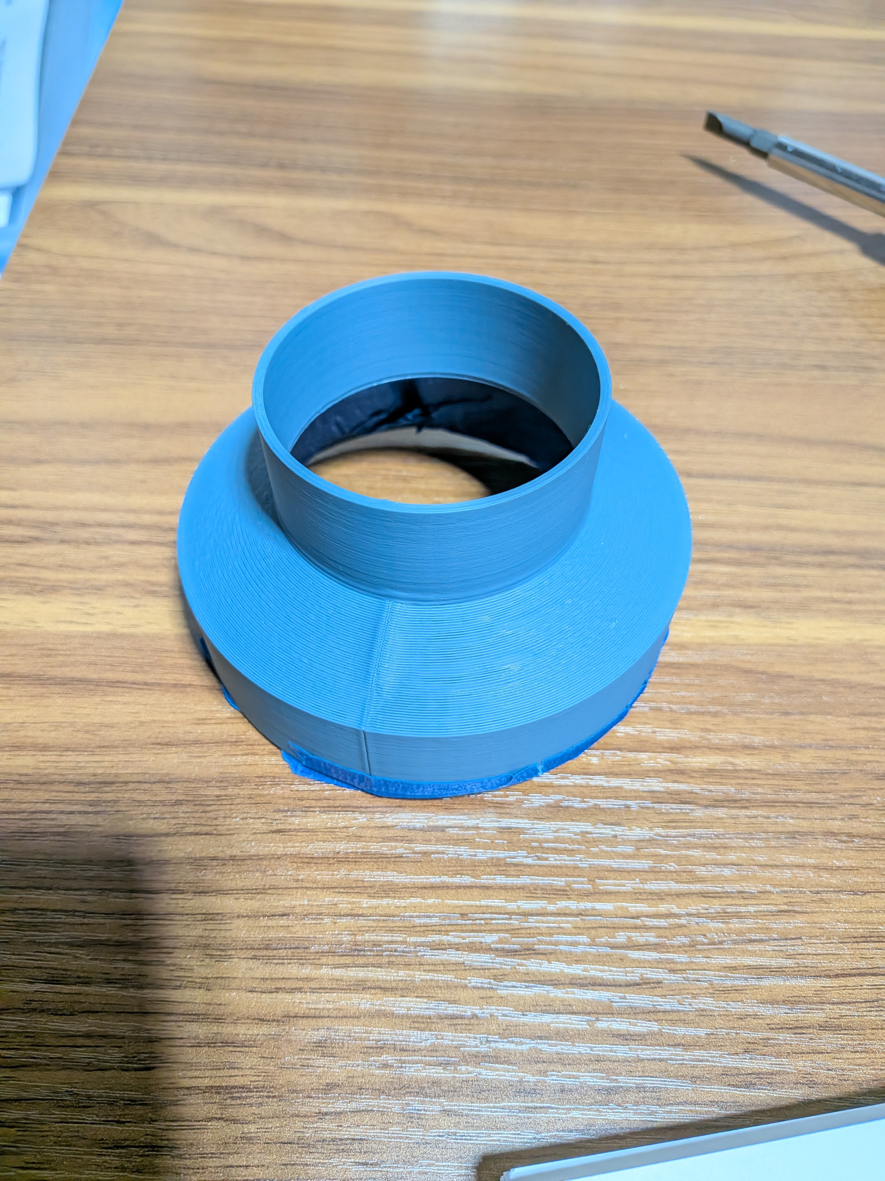 4in to 2.5in Flexible Duct Reducer (100mm to 60mm) — thumbnail 2