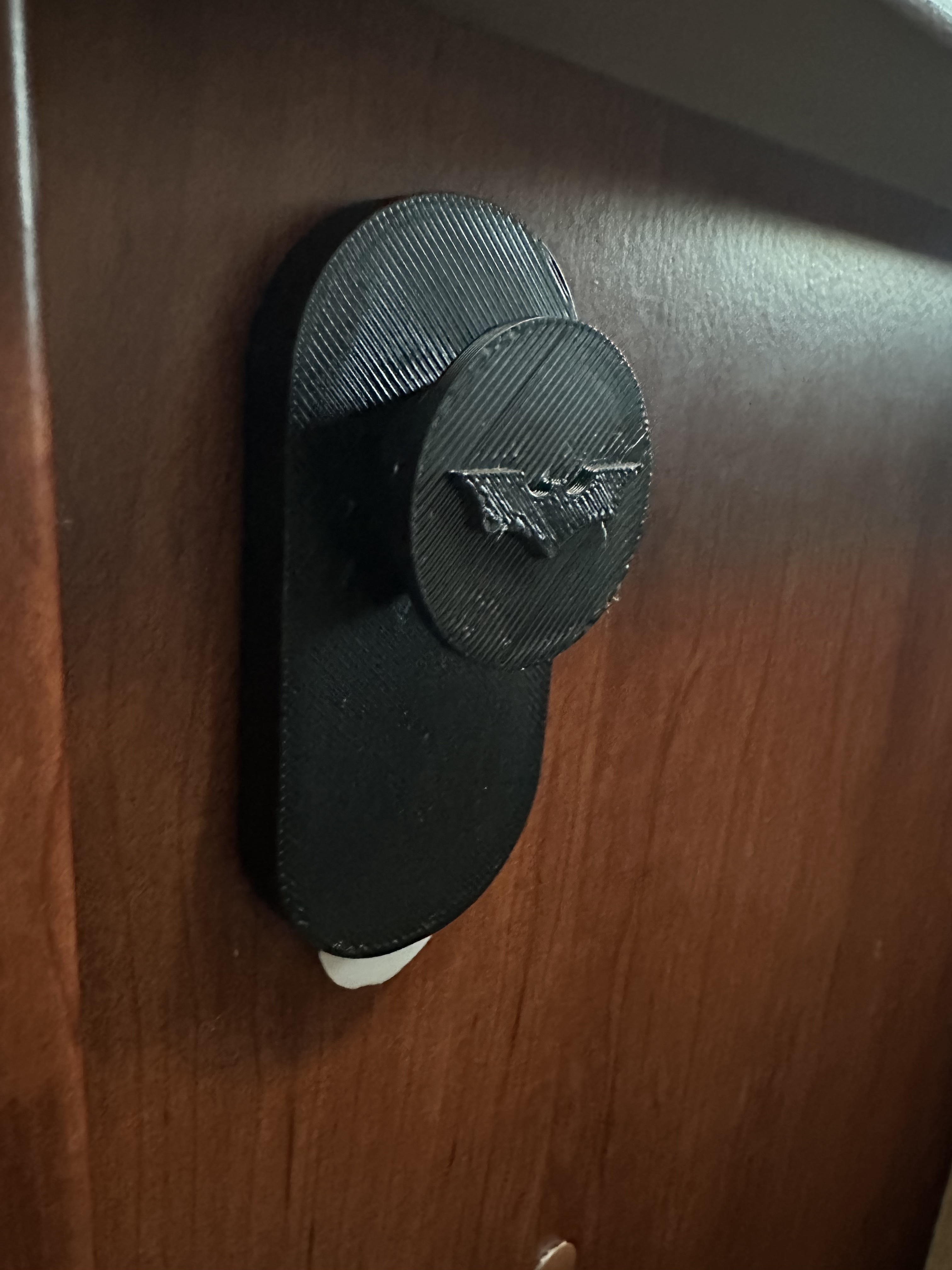 Command Strip Hook with Batman Logo