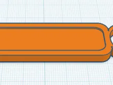 Blank Name Tag