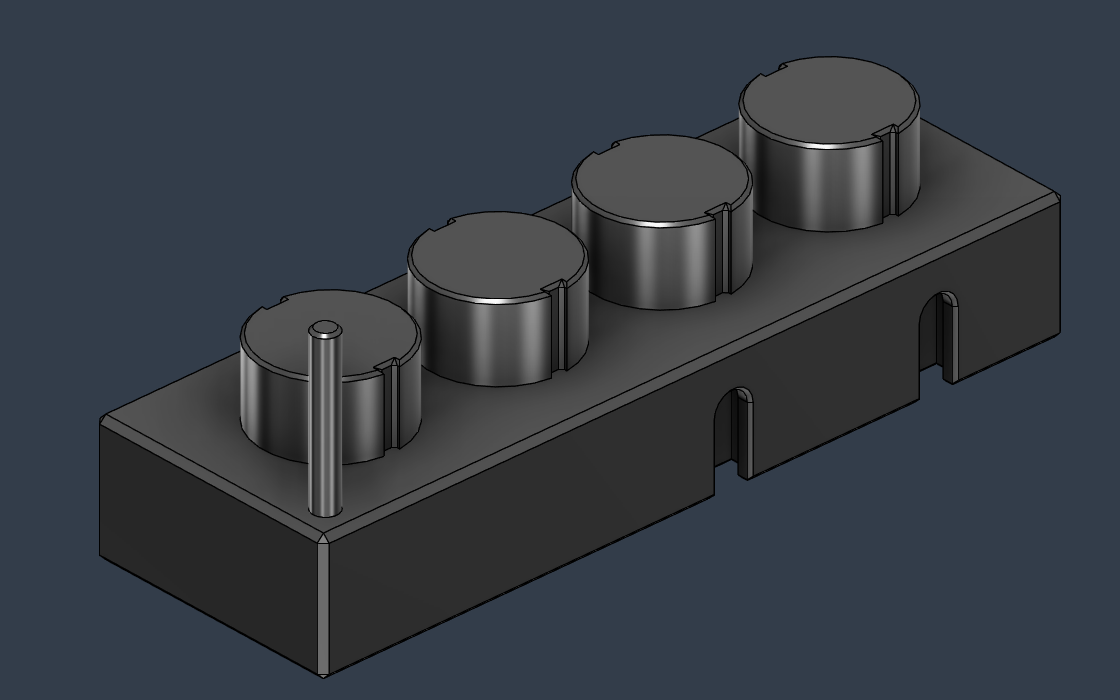 Nozzle holder for Parkside hot air station