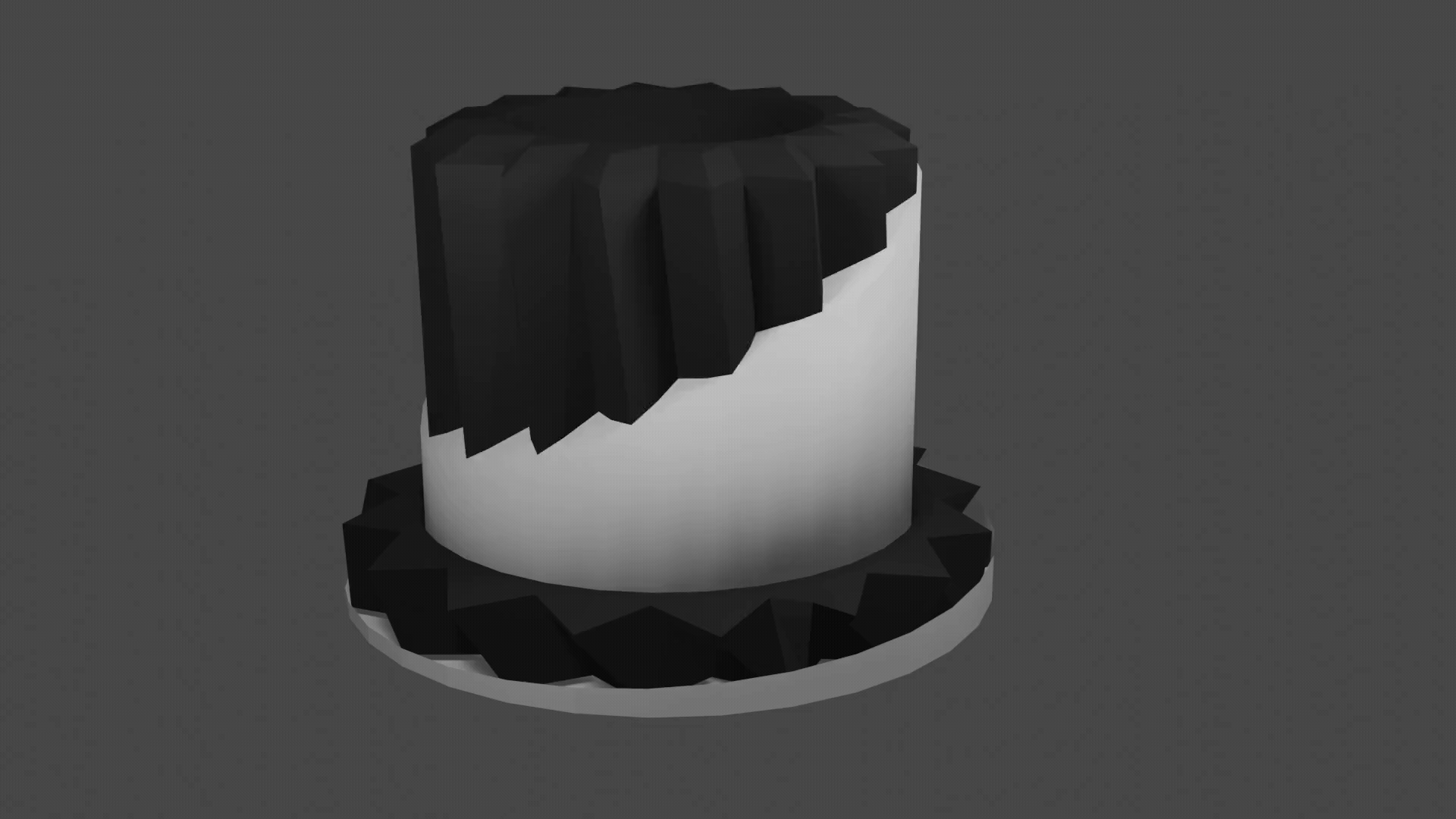 Modern Planter - Support-Free Two-Tone Design
