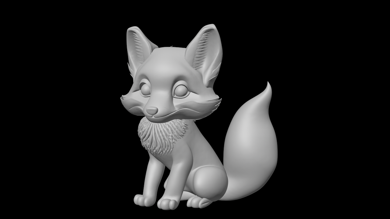 Cute fox