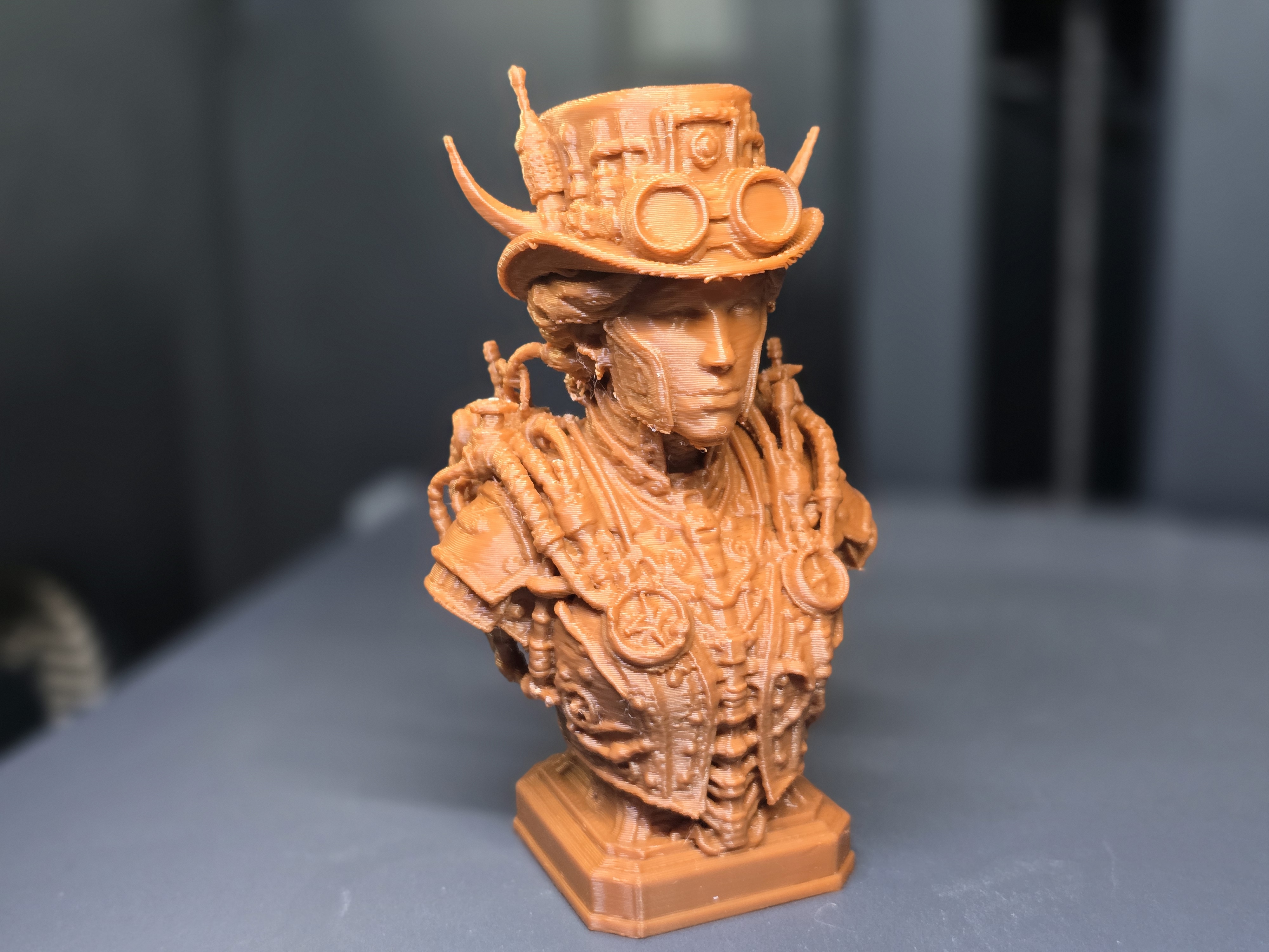 The Clockwork Empress Bust
