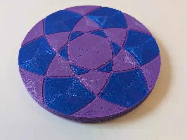 Untersetzer mit Magnet-Wasserbelebung