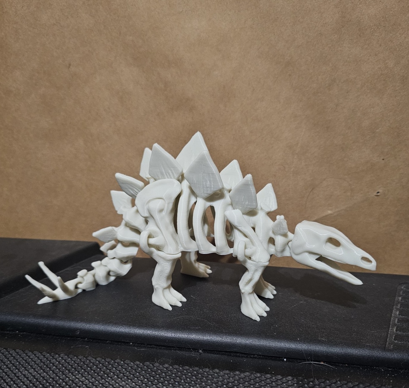 Articulated dinosaur skeleton 3 3D model thumbnail